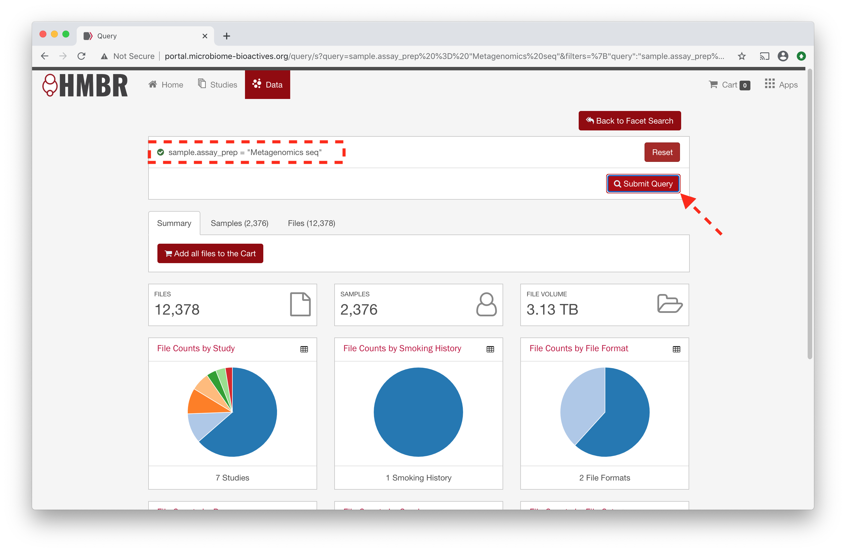HMBR Advanced Query